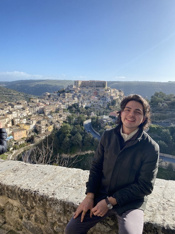 Ricardo Pedraza studies abroad with the Notre Dame Rome Studies Program as an architecture student.
