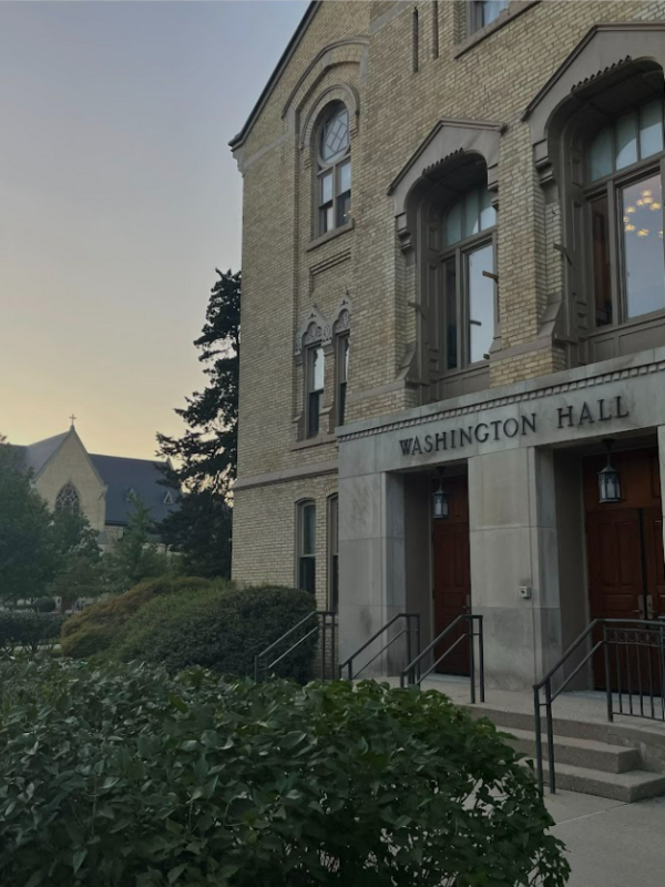 The “haunted” Washington Hall